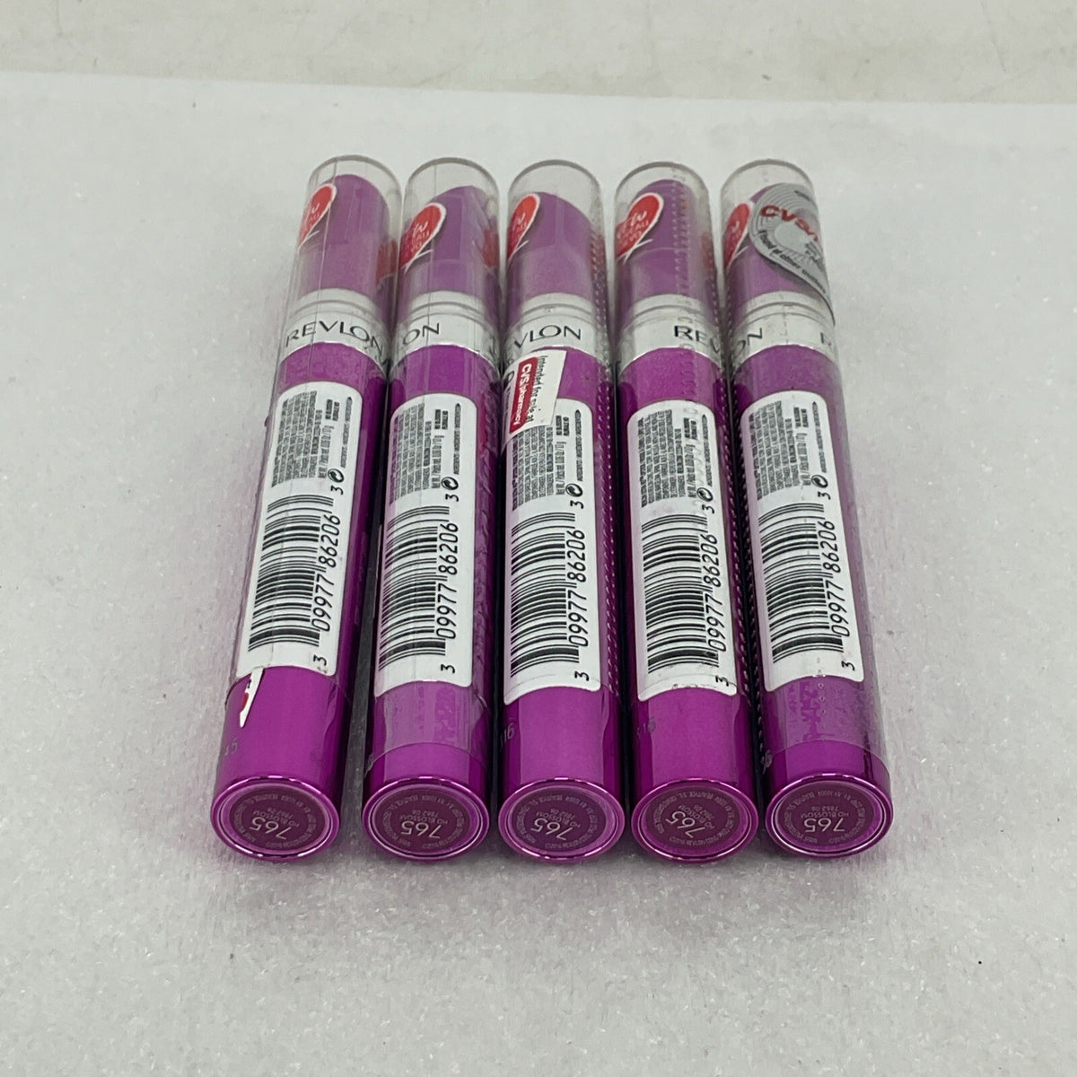 Revlon Ultra HD Lipstick Gel Lip Color 765 HD Blossom Set - Full Size x5