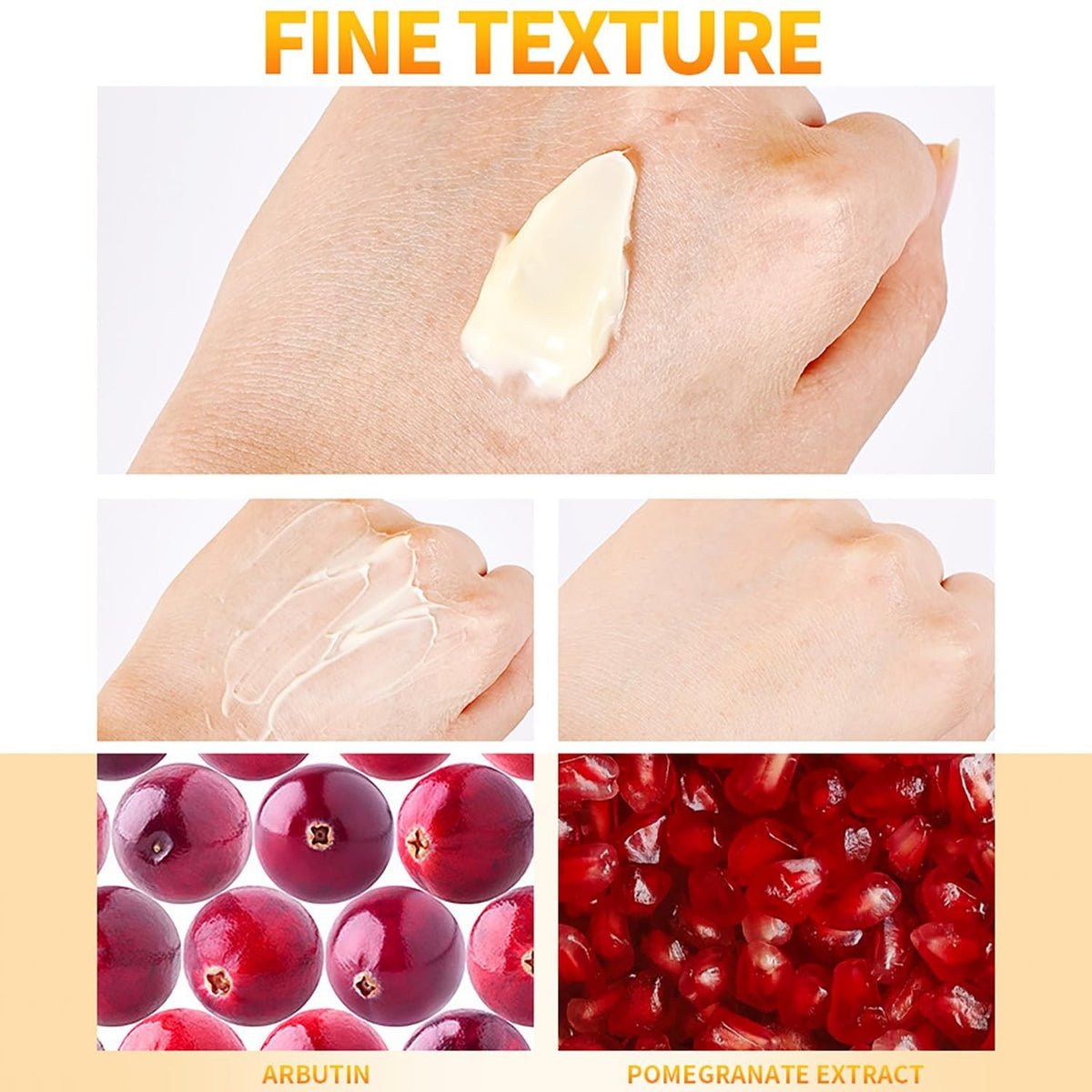 DISAAR Beauty Moisturizing Cream Vitamin C Arbutin Pomegranate