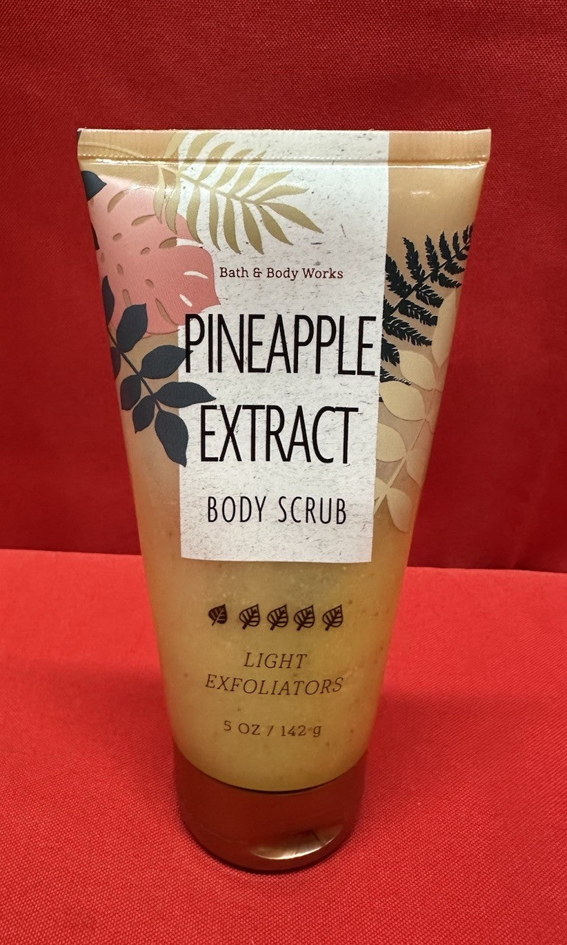 Bath & Body Works Pineapple Extract Scrub Exfoliating 5 oz RARE