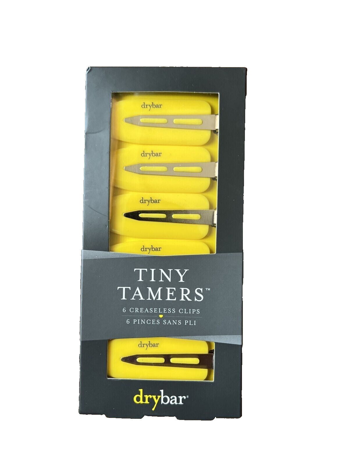 NIB DRYBAR Tiny Tamers Creaseless Hair Clips (Set of 6) Styling
