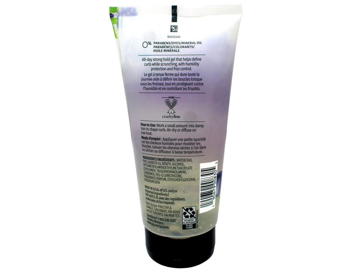 Herbal Essences Curl Scrunching Hair Gel - Level 3 Hold, Berry Scent, 6 OZ, 2 Pack