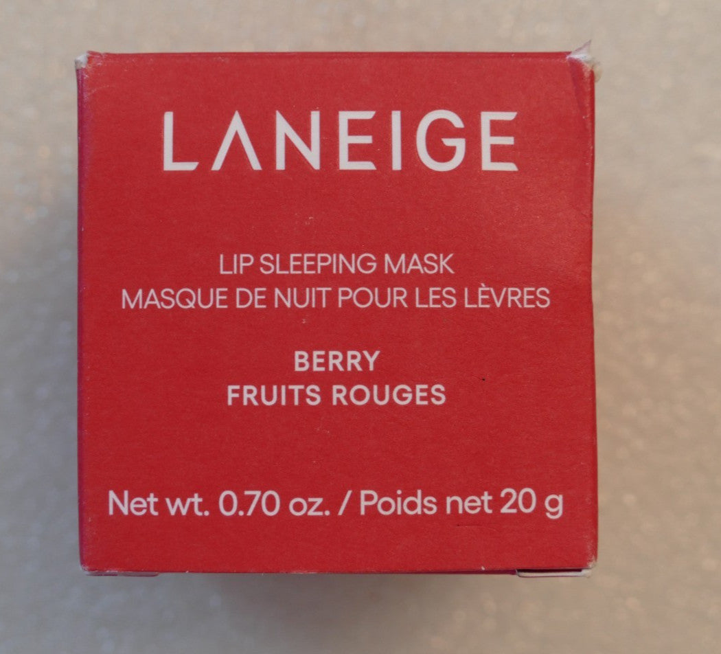 Lip Sleeping Mask with Berry Fruits - Nourishing Lip Treatment 0.70 OZ