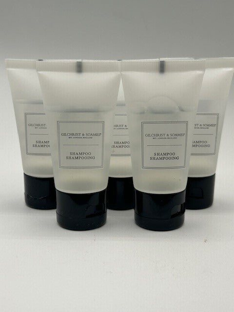 Travel Size Shampoo Set - Gilchrist & Soames London Collection, 5 x 1 Fl Oz Bottles