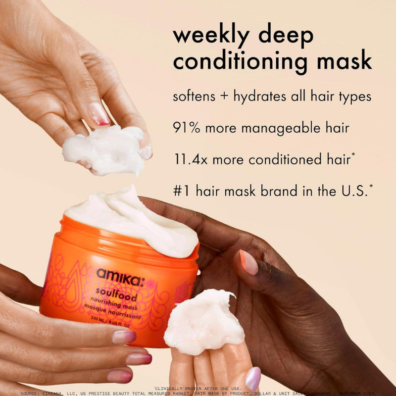 Nourishing Hair Mask for Soft, Silky, and Hydrated Hair - 3.3 fl oz