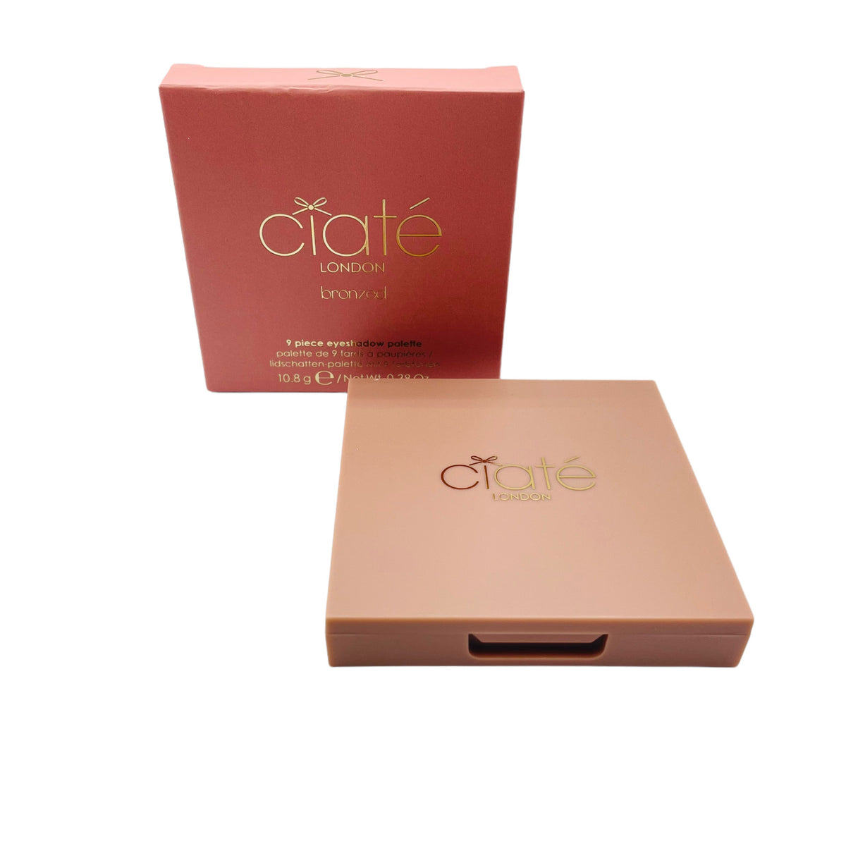 Ciate London Bronzed Eyeshadow Palette - 9 Neutral Shades, Full Size