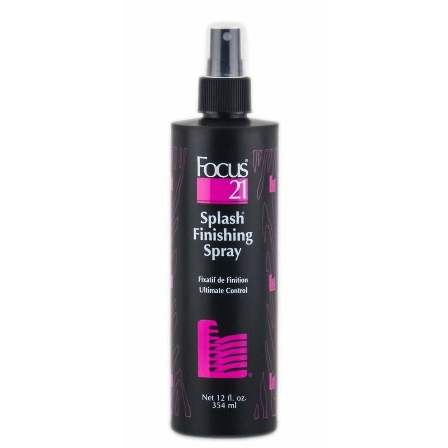 Focus 21 Splash Finishing Spray - Extra Hold, 12 Oz, Hair Styling