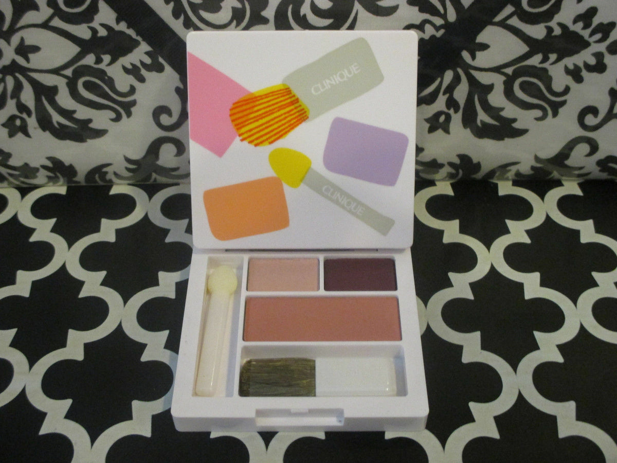 Clinique Eye Shadow Duo Pressed Powder Blusher - Unboxed, 0.03 & 0.06 Oz