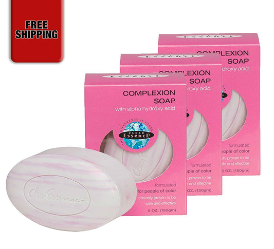 Anti-Aging Complexion Soap with Alpha Hydroxy Acid - 5 oz, Pack of 3