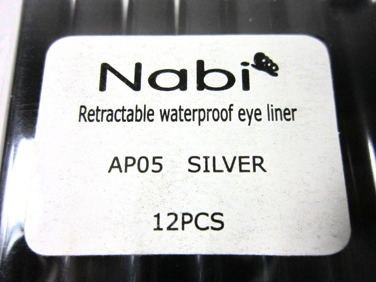 Retractable Waterproof Eyeliner Set - All Colors, 12pcs Lot, Safe & Smudge-Proof