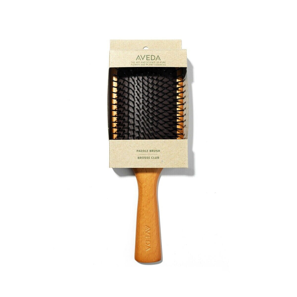 Wooden Paddle Hair Brush for Detangling & Styling - Aveda
