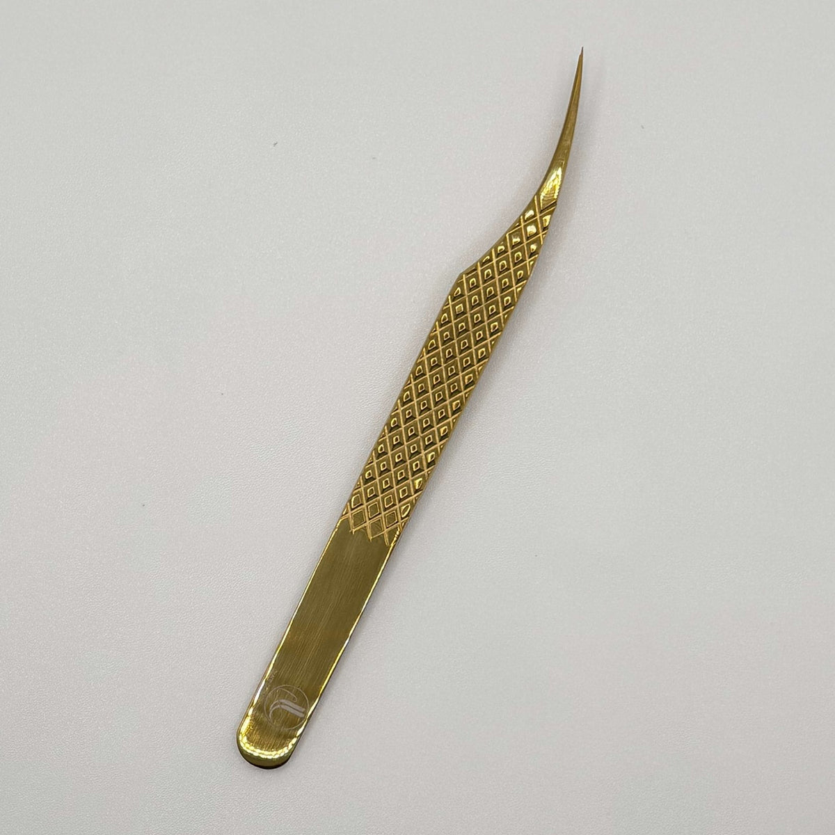 Golden Dolphin Isolation Tweezer - J Shape for Lash Extensions