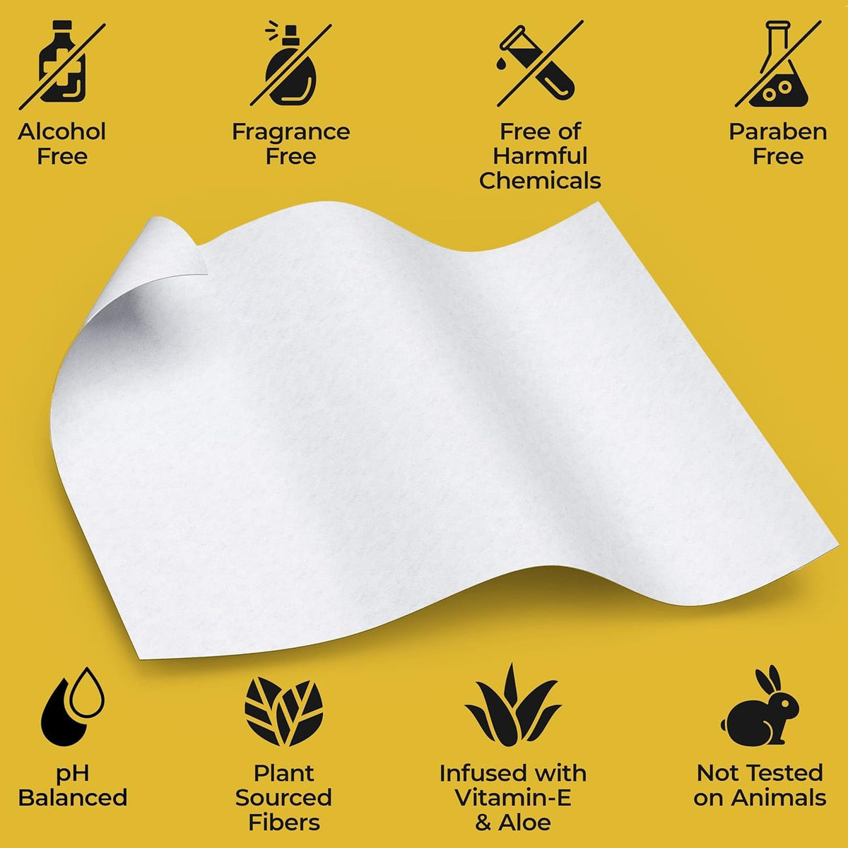 Adult Flushable Wipes Extra Large Unscented Aloe 60 Count - Gentle Personal Hygiene