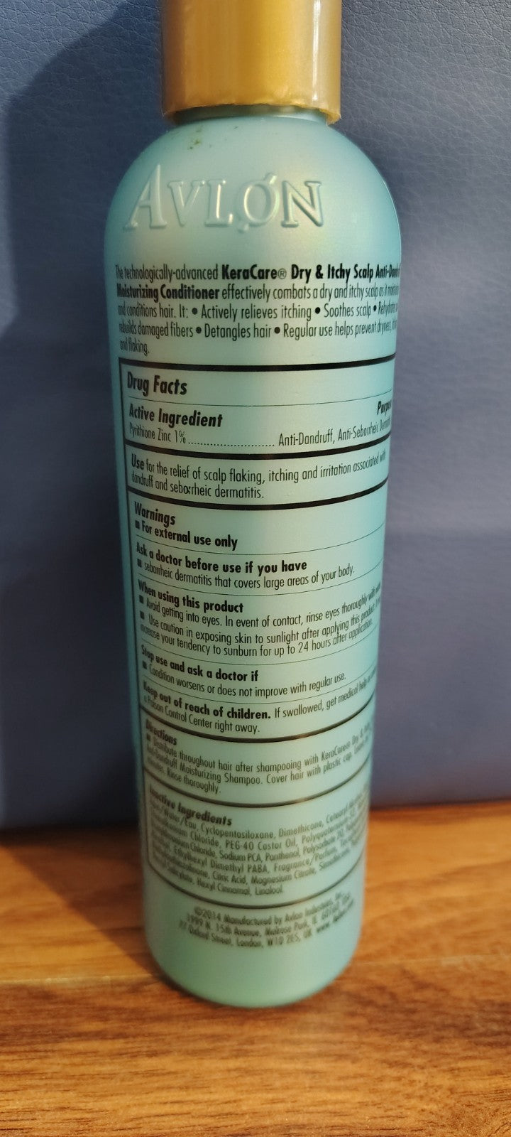 Lot of 2 Anti-Dandruff Moisturizing Hair Conditioners - Sulfate-Free, 8 Fl Oz