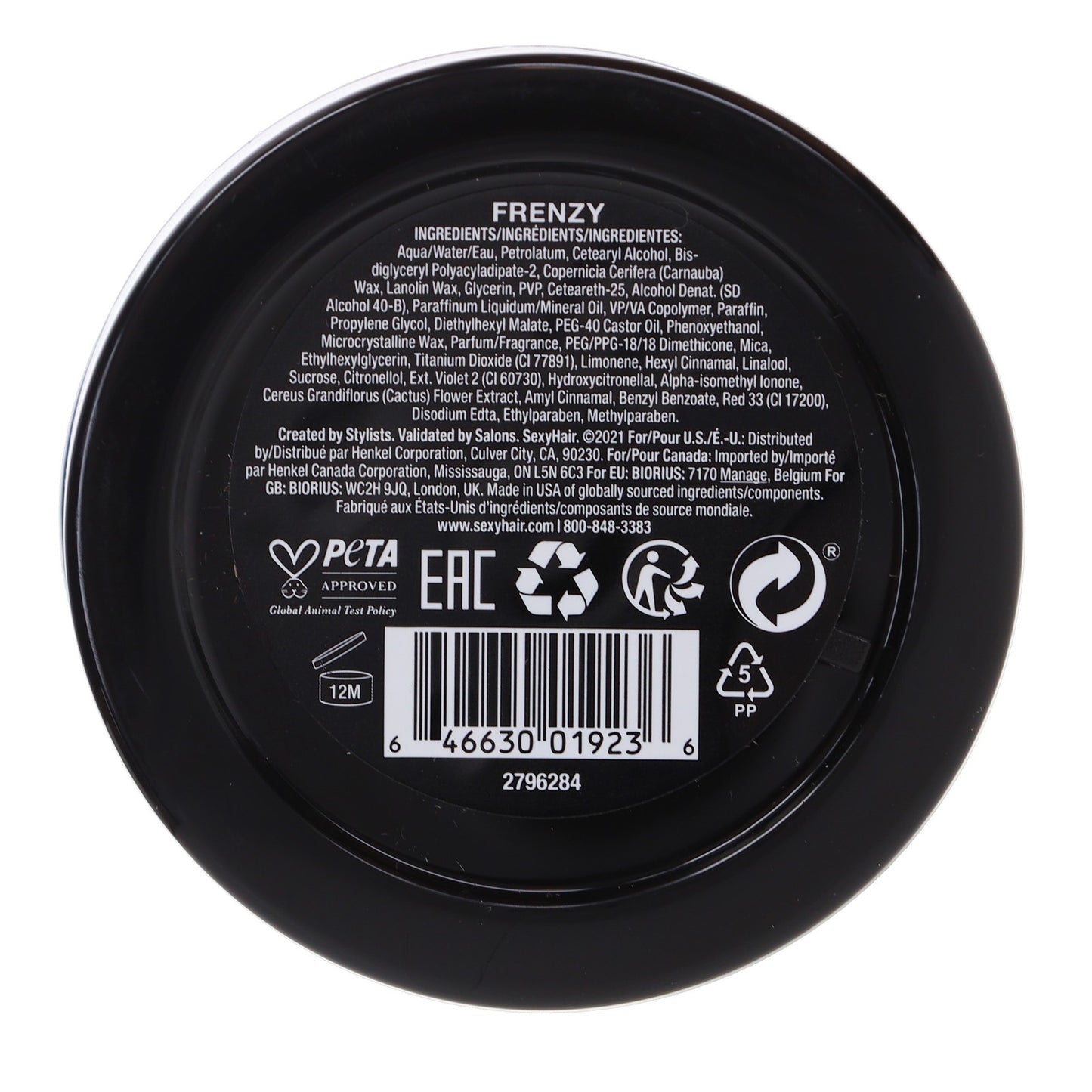Hair Styling Pomade for Texture & Hold - 2.5 oz