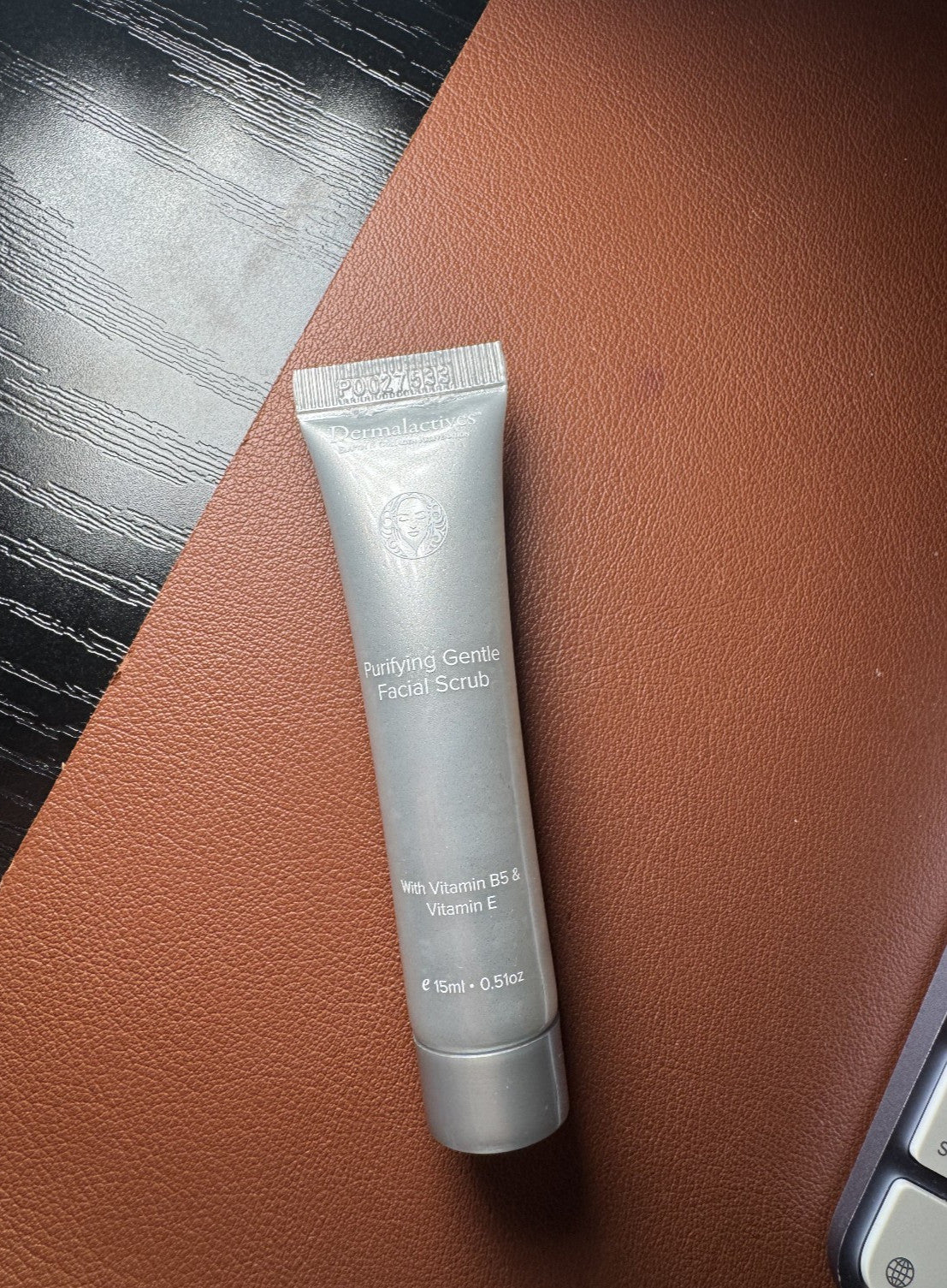 Dermalactives Purifying Gentle Facial Scrub Travel Size Mini 15ml