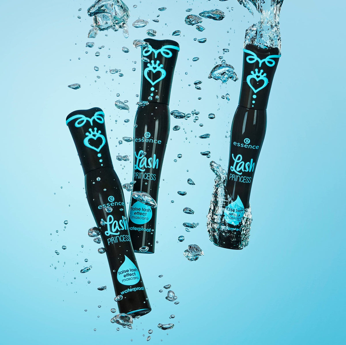 Waterproof False Lash Mascara for Dramatic Volume - Black, 0.4 Fl Oz
