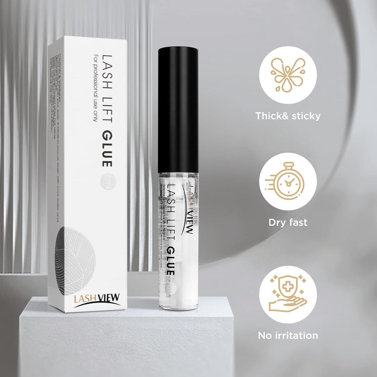 Lash Lift Adhesive - Odorless, Irritation-Free 5ml for Lash Perm Glue
