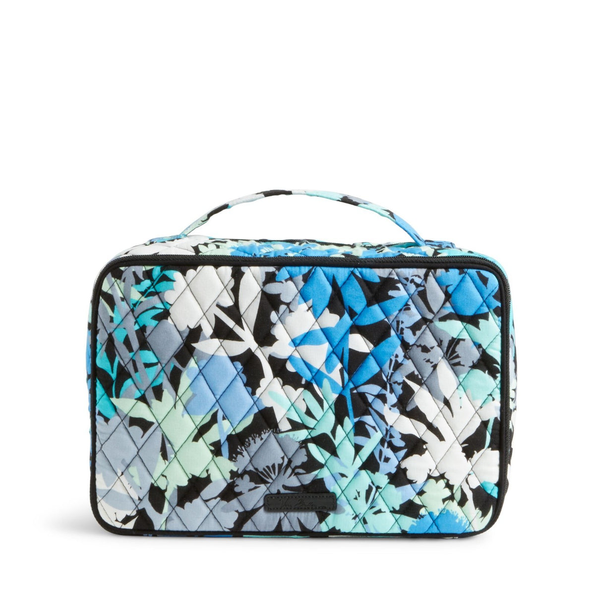 Large Makeup Organizer Case with Brush Slots - Travel & Storage