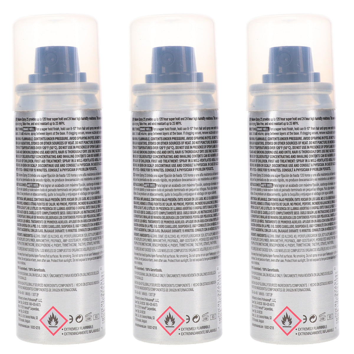 Kenra Volume Spray Hair Spray #25 - 1.5 oz 3 Pack for Long-Lasting Volume