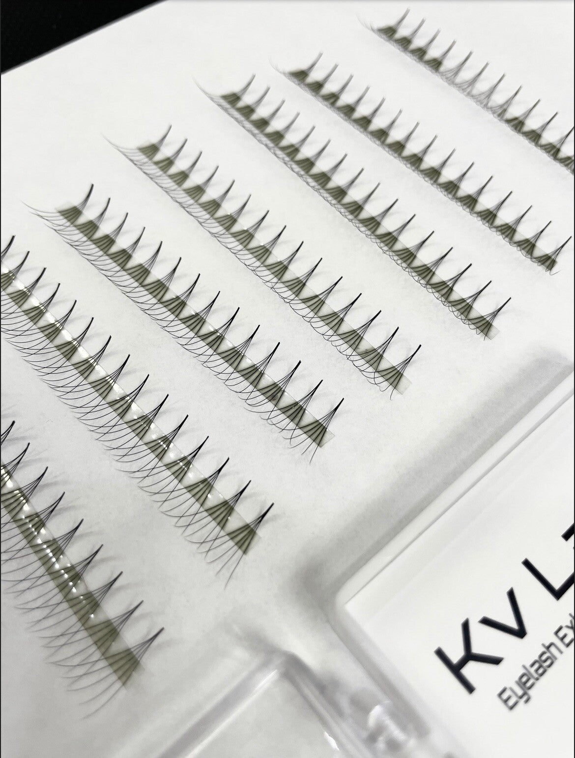Premade False Eyelash Fans 15-22MM 3D 5D 7D 10D 14D Styling Assorted Curl