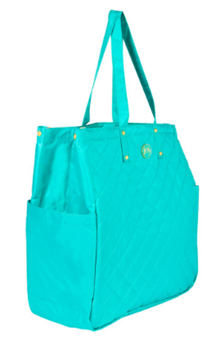 Oversized XL Shopper Tote with RFID Protection - Fuchsia Floral