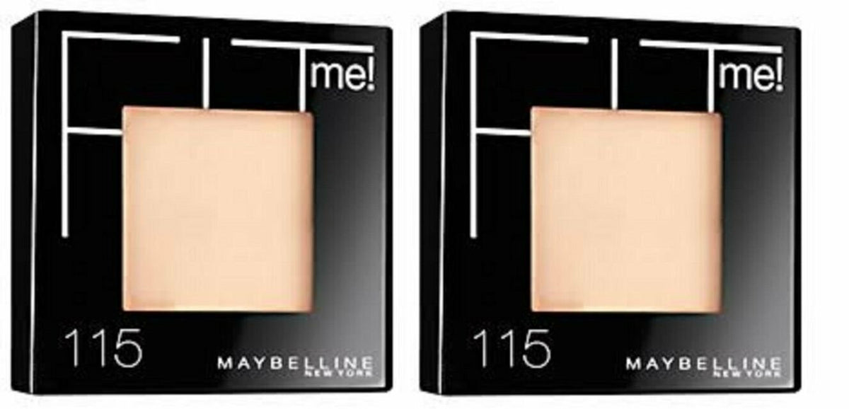 Maybelline New York Fit Me! Face Powder Ivory 0.3 oz Pack of 2