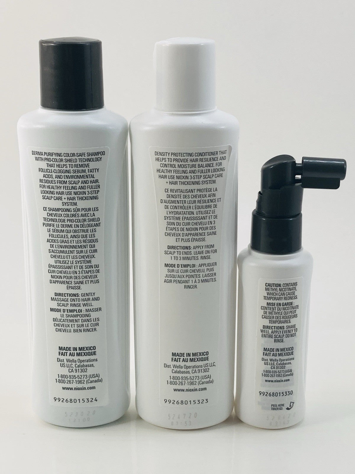 Nioxin System 3 Hair Care Kit for Colored Dry Damaged Hair