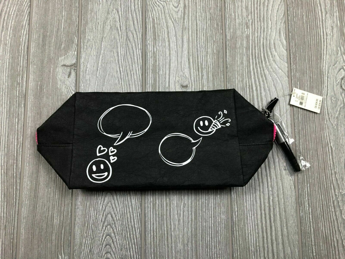 Pink Party In My Bag Cosmetic Makeup Travel Organizer - Black
