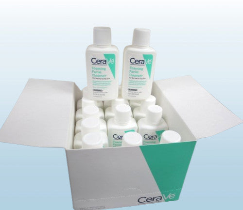 CeraVe Foaming Facial Cleanser for Normal to Oily Skin 0.5 oz Mini Box