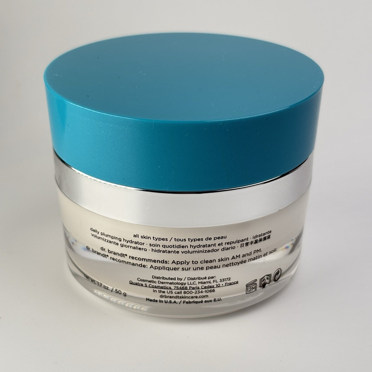 Hyaluronic Face Cream with Peptides 1.7 oz - Deep Hydration Moisturizer