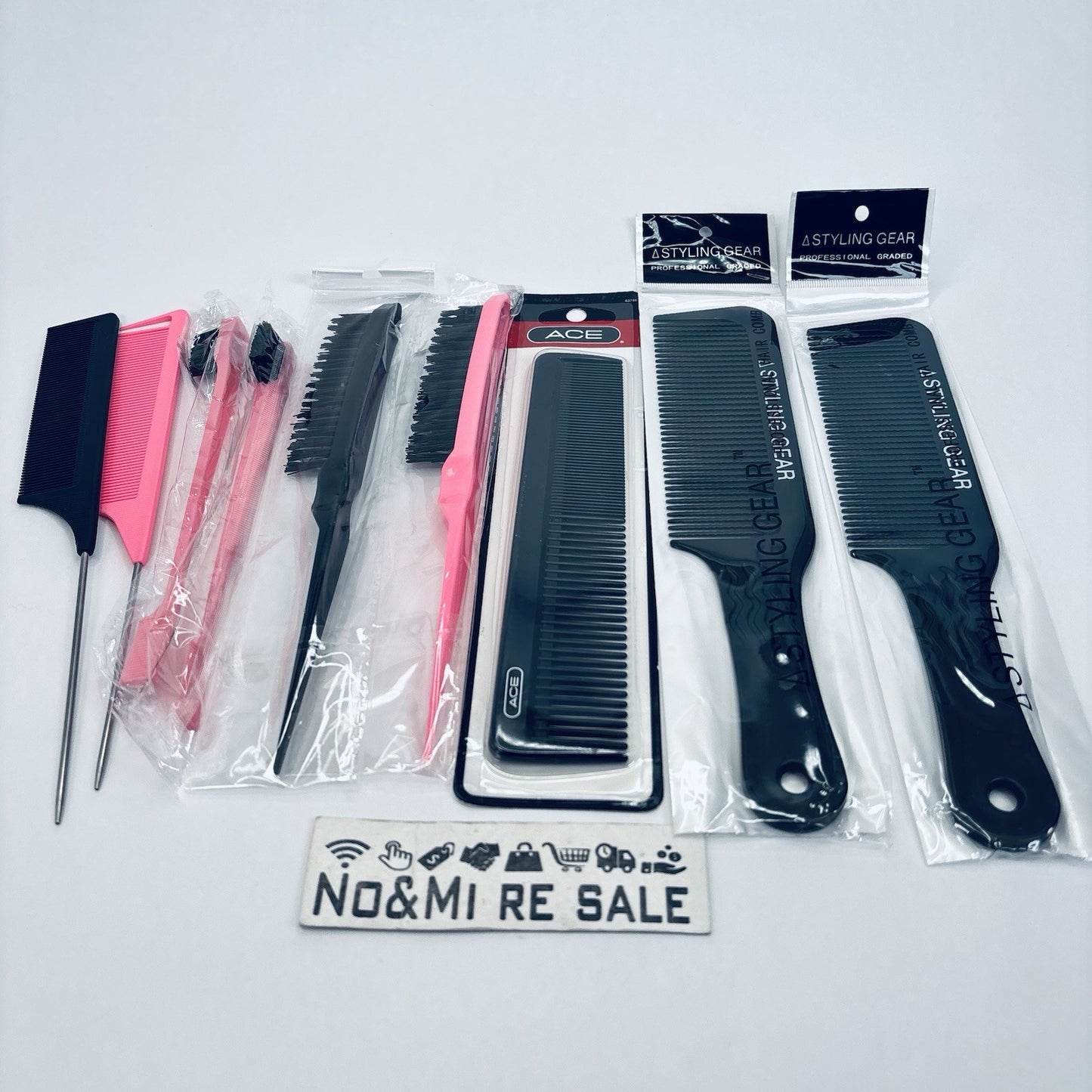 Professional Hair Styling Comb Set | Salon Quality Hairbrushes & Picks