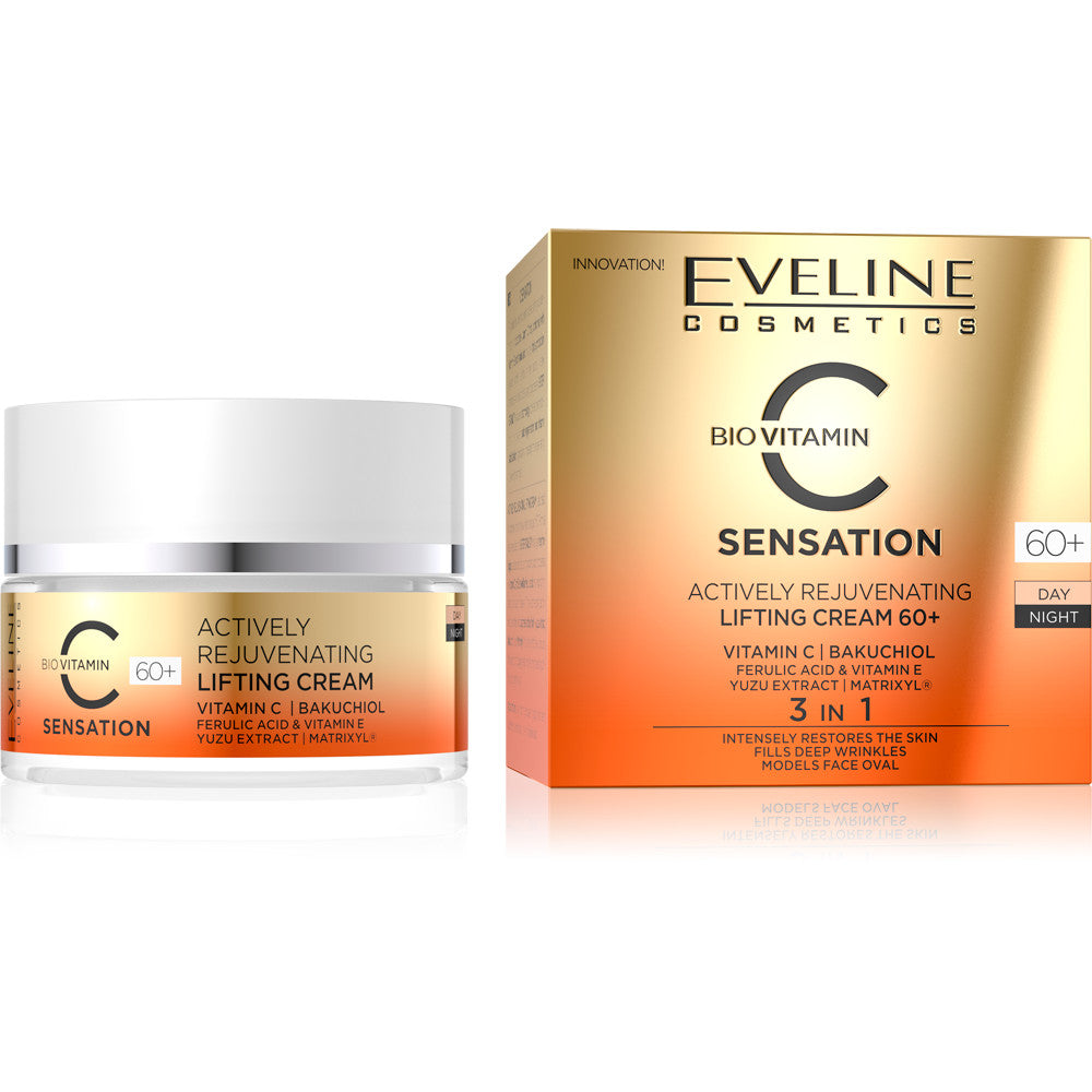Anti-Aging Face Cream for 60+ - Rejuvenating, Lifting & Wrinkle Reduction