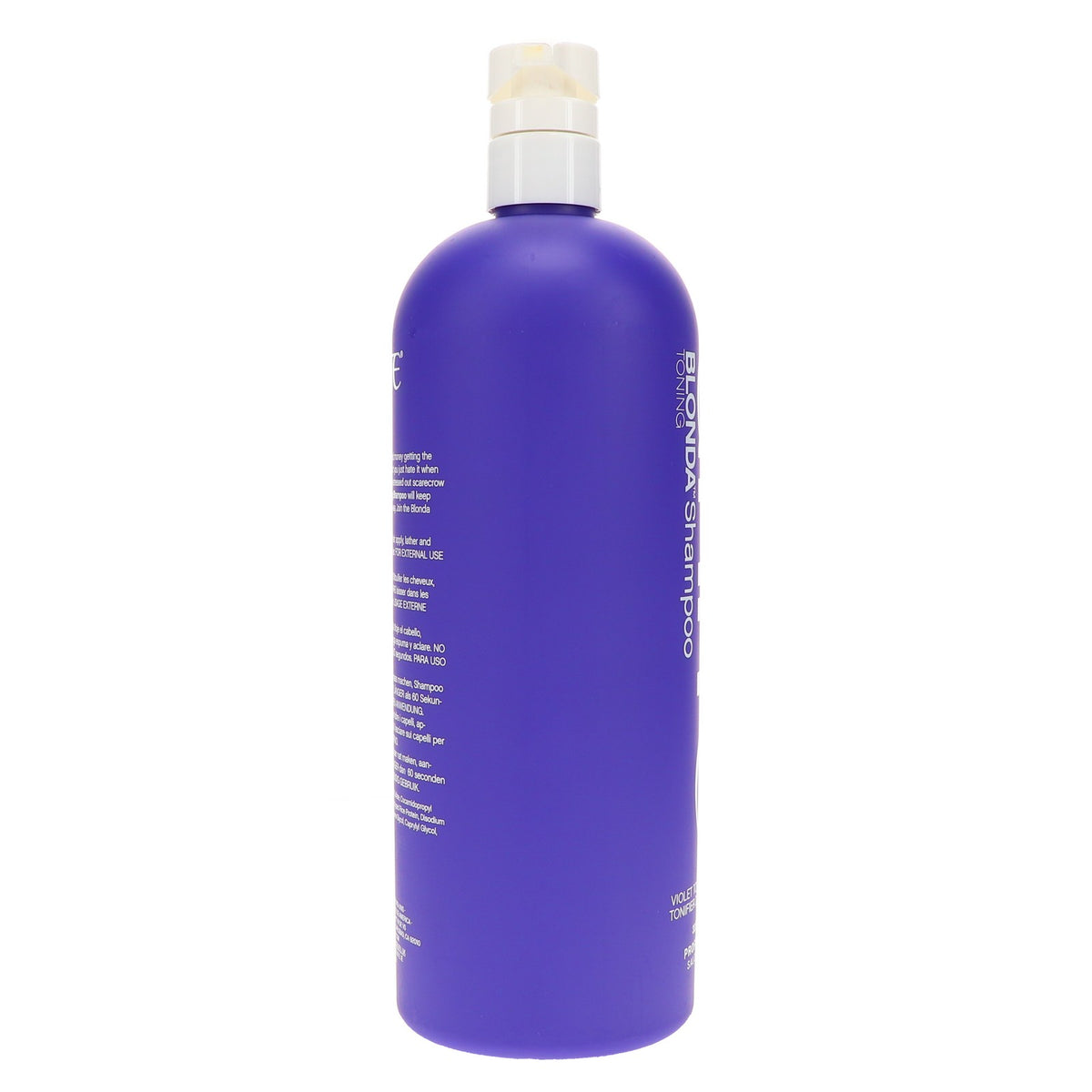 Blonde Toning Shampoo for Color-Treated Hair 33.8 oz - Moisturizing & Removes Brassiness
