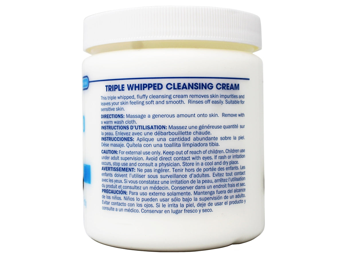 Queen Helene Cleansing Cream Triple Whipped - Skin Impurity Remover 15 Oz 2 Pack