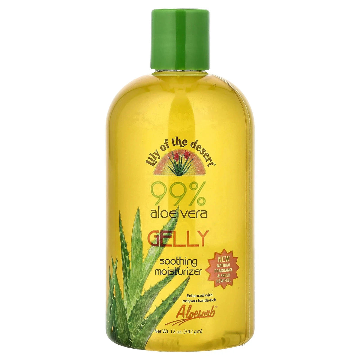 Lily of the Desert Aloe Vera Gelly (99%) 12 oz Each (Pack 3)