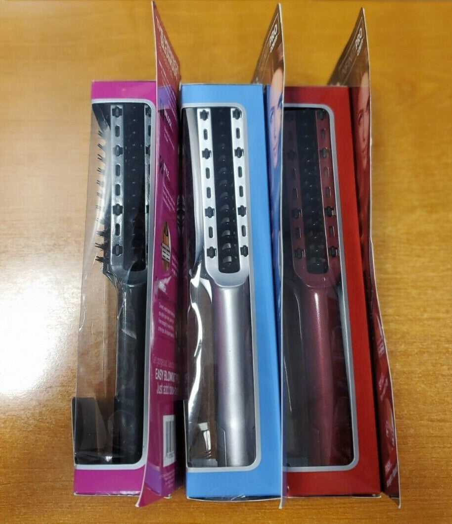 3 Pack Large Porcupine Hair Brush for Blowouts - Salon Styling