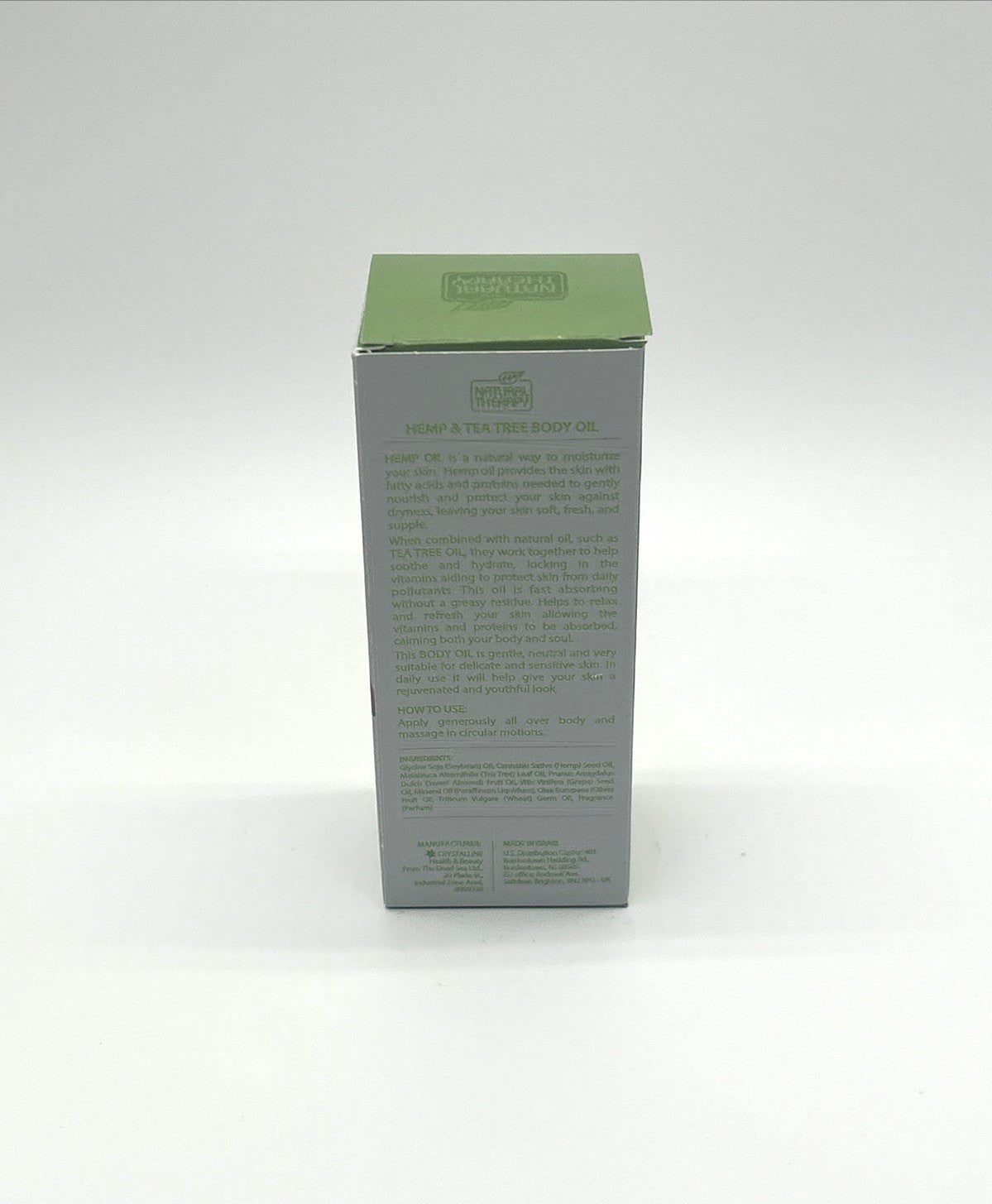 Hemp & Tea Tree Body Oil - 4 oz