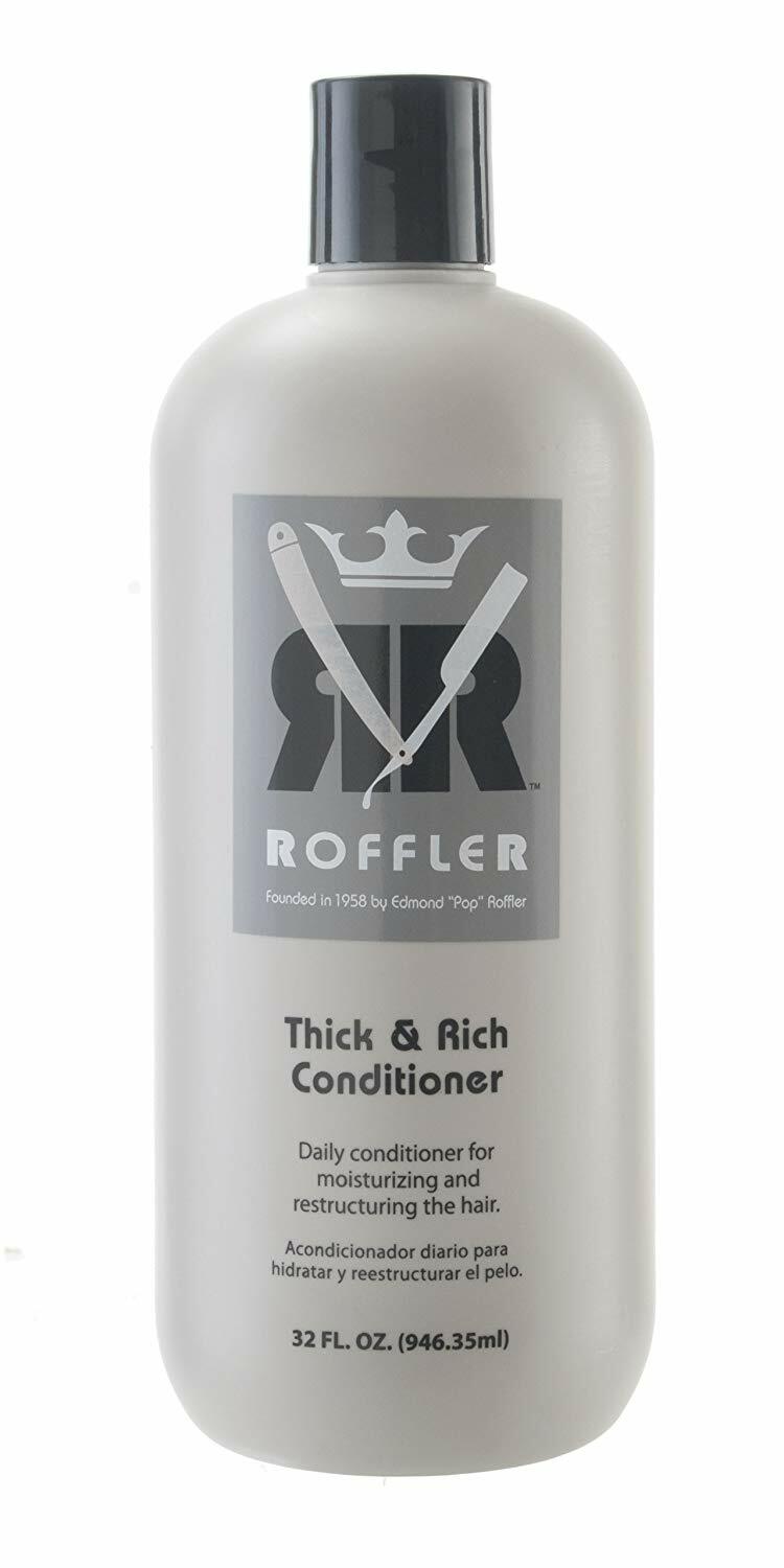 Roffler Thick and Rich Hair Conditioner - 32 Ounce Deep Nourishing Treatment