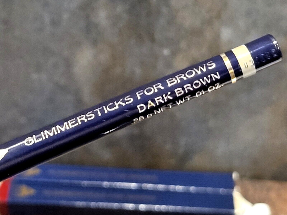 Full Size Dark Brown Brow Definer Pencil - Long-Wearing, Self-Sharpening