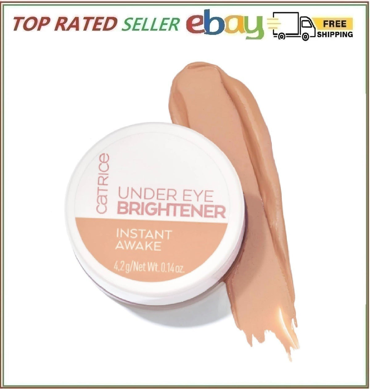 Under Eye Brightener Concealer for Dark Circles - Warm Nude 020