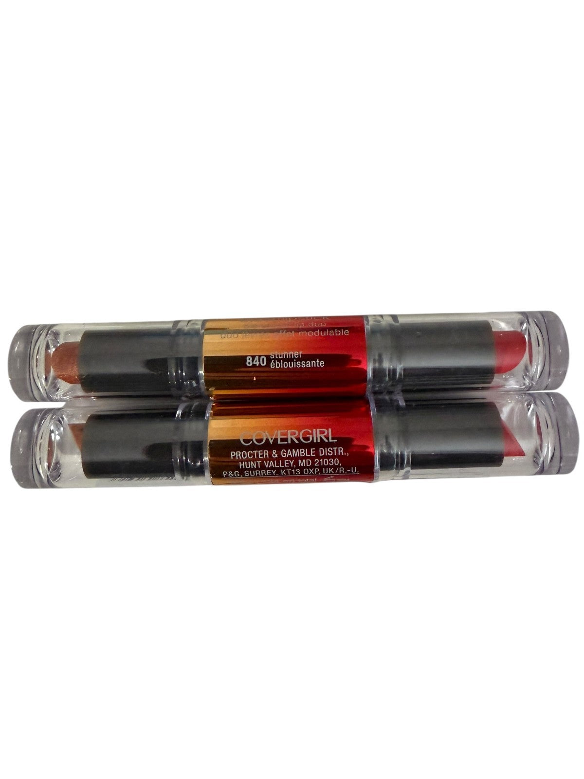 Pack of 2 Lipstick Stunners - COVERGIRL Blastflipstick Lipcolor 840 Sealed