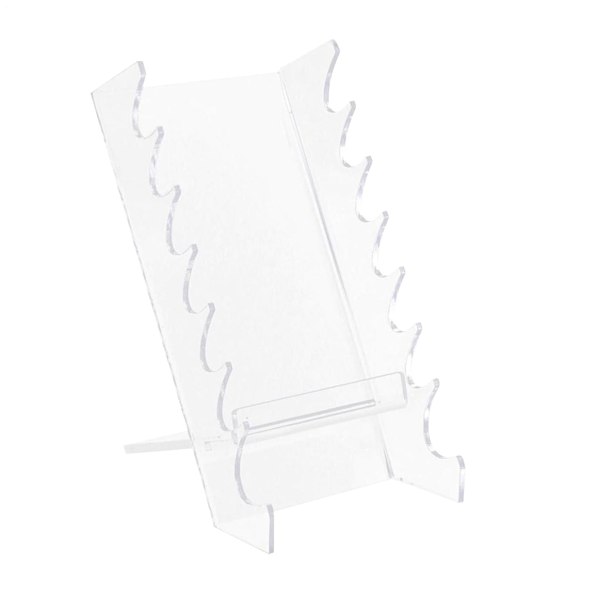 Acrylic Makeup Brush Holder Drying Rack Organizer Clear Stand