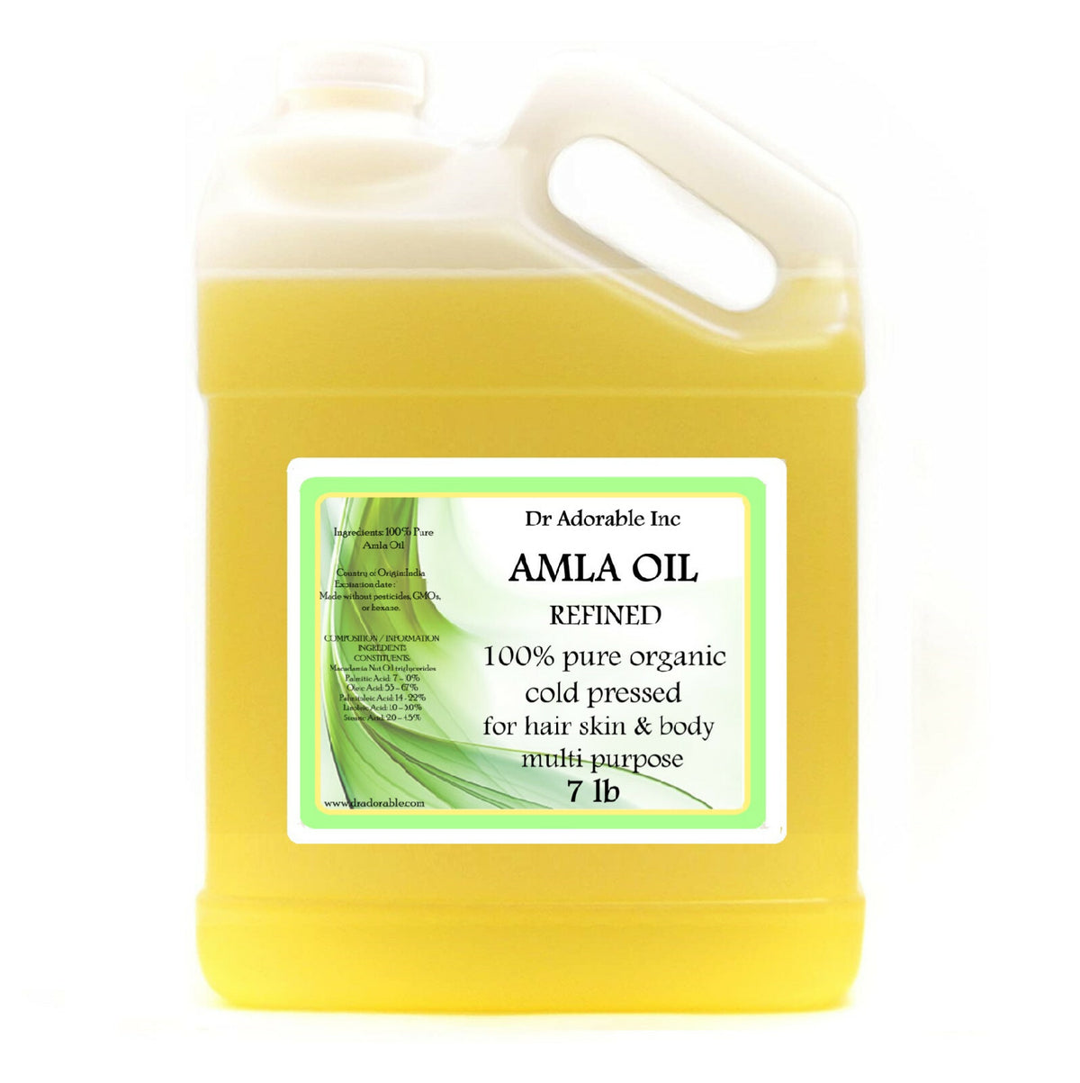 Organic Amla Oil Cold Pressed Hair & Skin Care