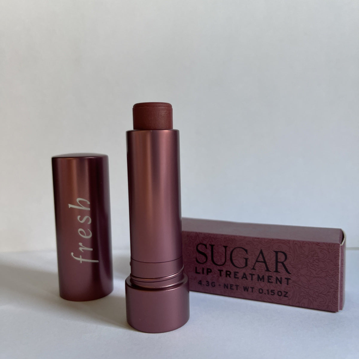 Fresh Sugar Lip Treatment Peony 4.3g Lip Balm Full Size NIB