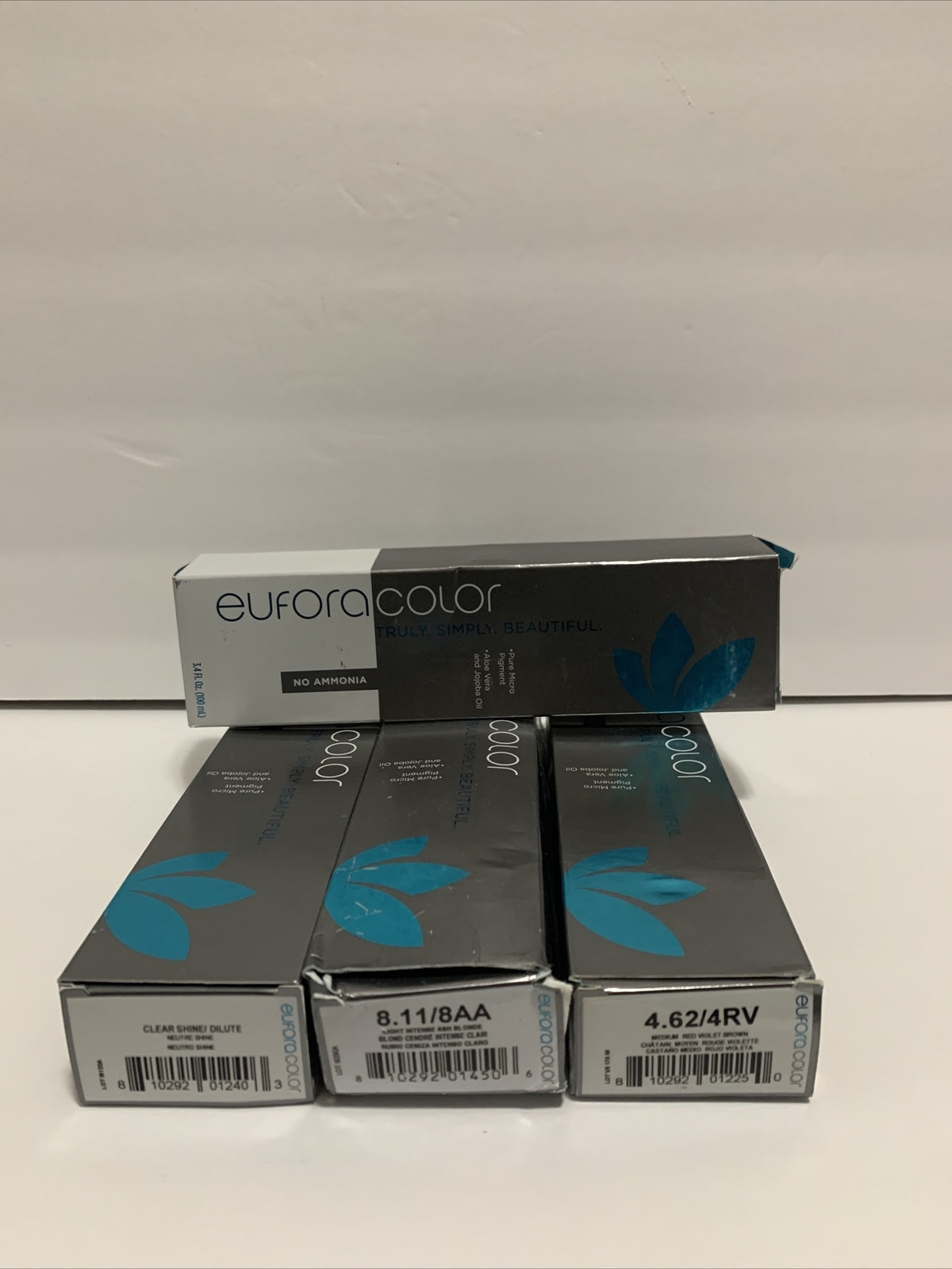 Eufora NO AMMONIA Professional Permanent Hair Color 3.4oz