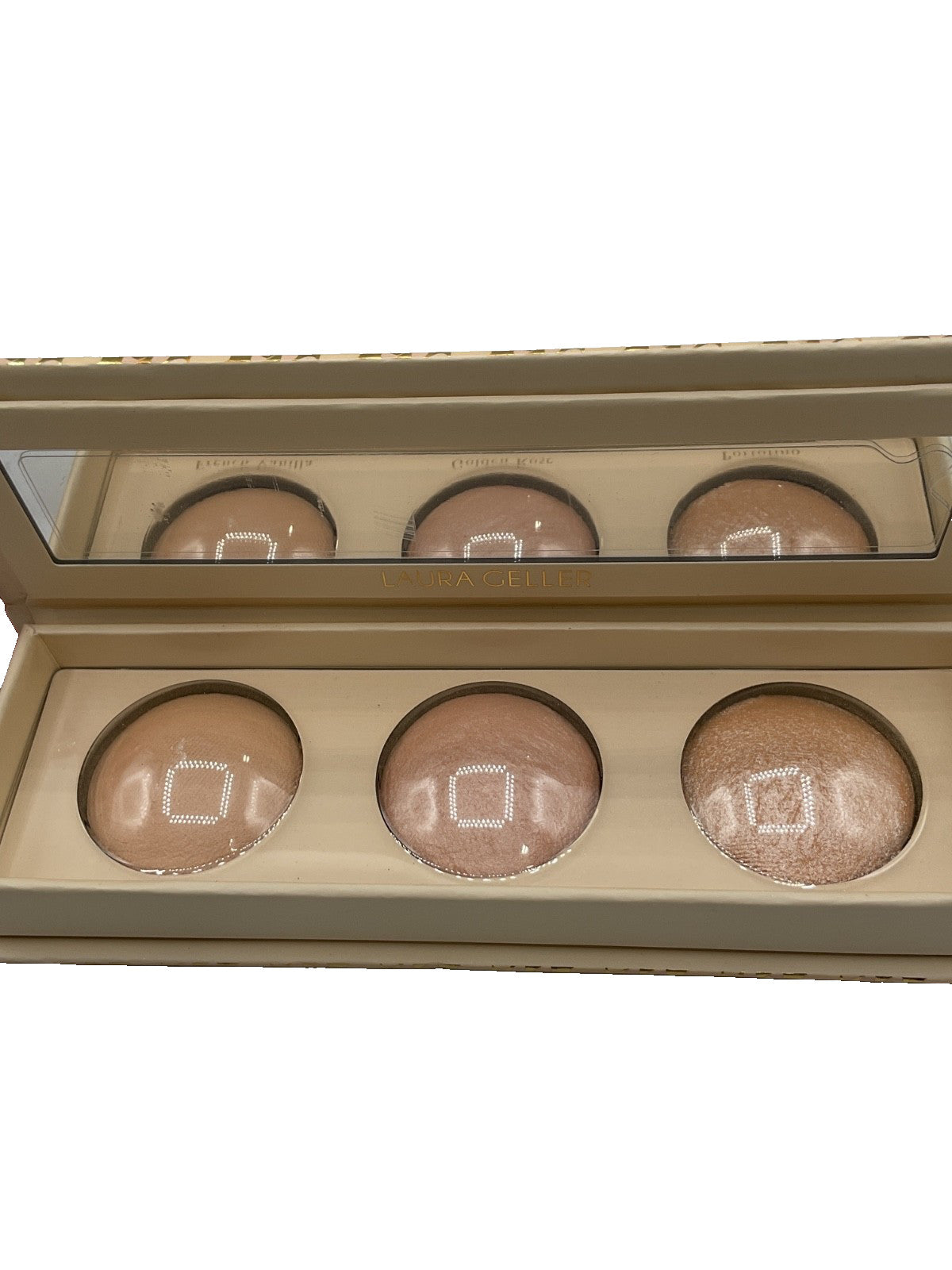 Laura Geller All Out Glow Baked Highlighter Trio - Face Makeup Set