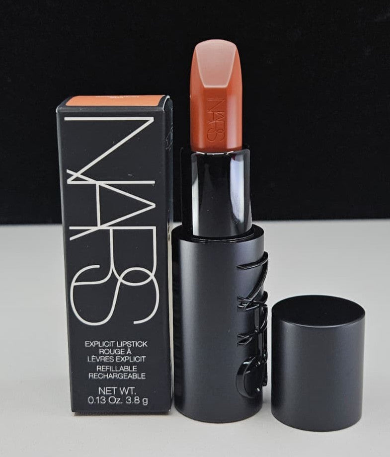 NARS Refillable Lipstick 803 Body Heat - Warm Orange-Golden Shade, Satin Finish