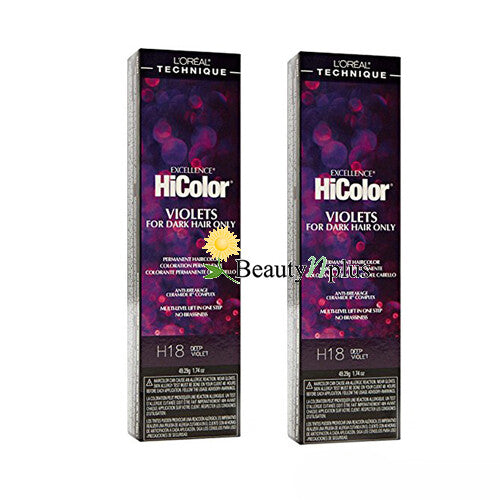Permanent Hair Color for Dark Hair - 2 Pack, 23 Shades