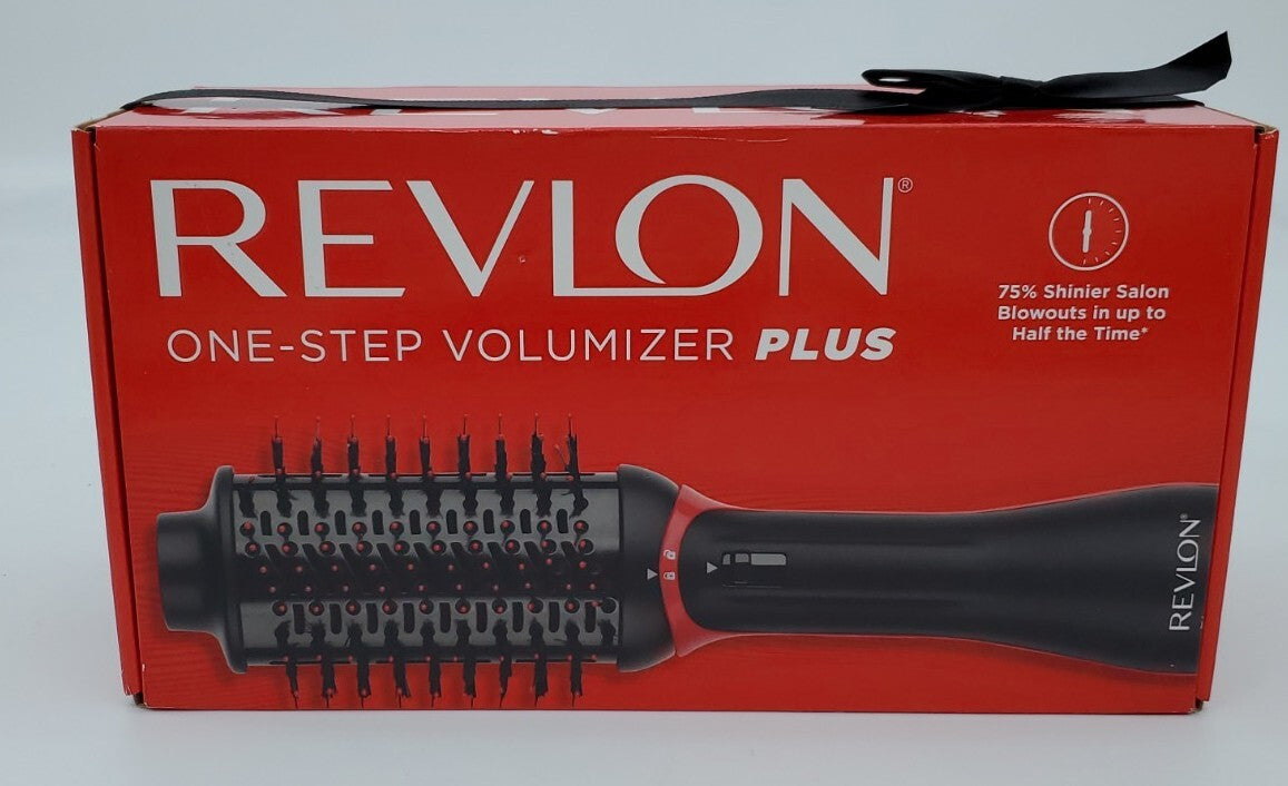 Revlon One-Step Hair Dryer and Volumizer Brush 2.4 inch Detachable Black