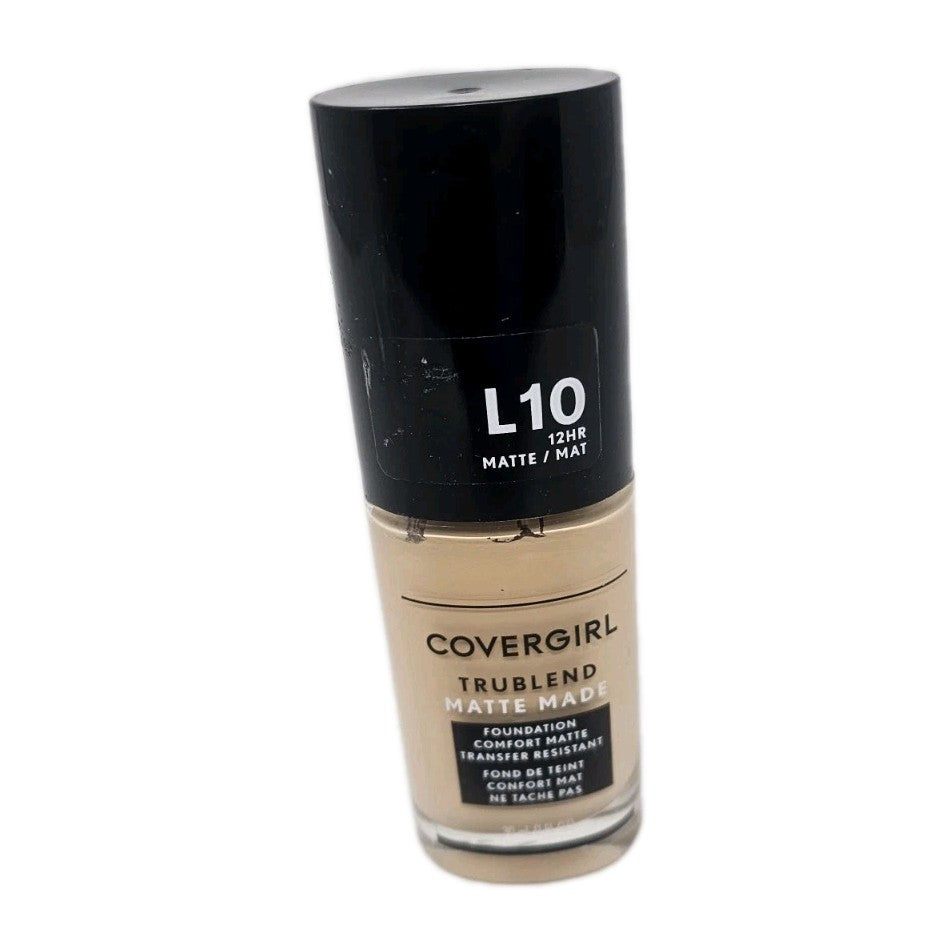 Covergirl Matte Made Liquid Foundation L10 Fair Porcelain - Face Makeup